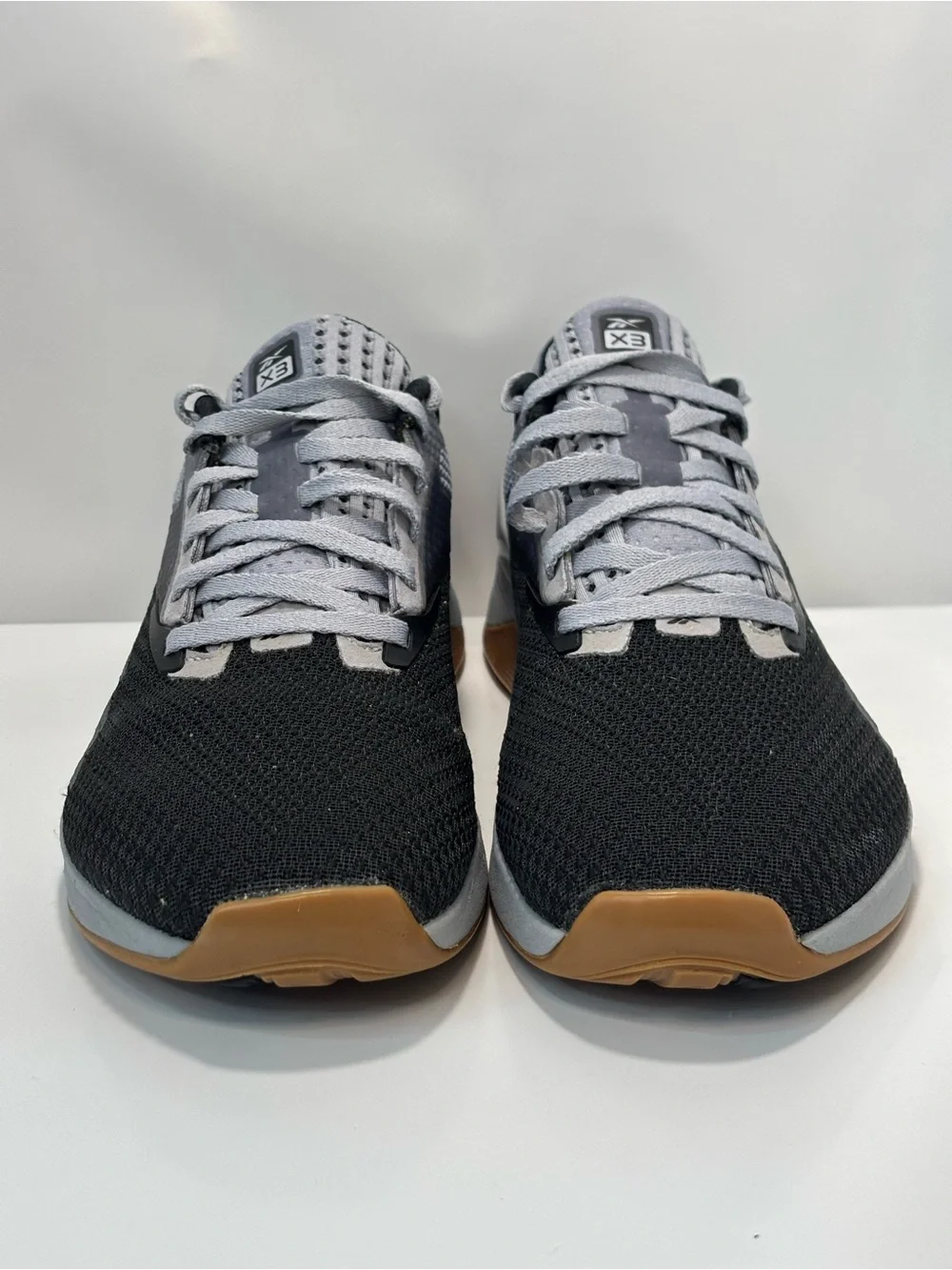 Reebok Nano X3 Shoes Men's Size 9 Cold Grey/Black Mesh Training Sneaker CK11039